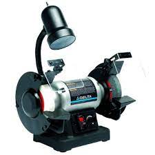 Variable speed bench grinder feature variable speed control offering you convenience and versatility in your grinding, sharpening, buffing and polishing operations. Delta 6 In Variable Speed Bench Grinder 23 196 The Home Depot Bench Grinder Bench Grinders Delta Power Tools