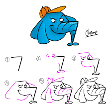 In this way kids also learn some new words . Pin On Dibuja Con Numeros