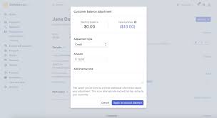 Customer Credit Balance