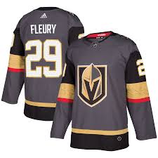 Las vegas, machen sie sich bereit für die ankunft der intensiven nhl action. Men S Adidas Marc Andre Fleury Gray Vegas Golden Knights Authentic Player Jersey