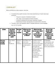 Lesson 2 02 Skeletal Muscle Pdf Checklist Before