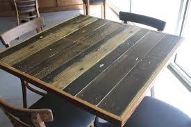 Pallet Wood Table Top 36 X 36 On Etsy 275 00 Pallet Table Diy Pallet Table Pallet Table Top