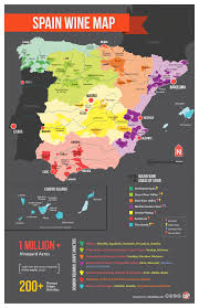 L'espagne possède 17 régions (communautés autonomes) ainsi que deux villes autonomes (ceuta et melilla), visibles sur la carte en bas de la page. Map Of Spain Wine Regions Wine Folly Wine Map Map Of Spain Wine Region Map