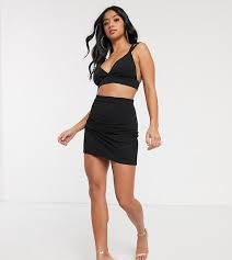 Les meilleures offres pour jupe crayon moulante femme élégante chic habillée colett tailles 36 38 40 42 44 sont sur ebay ✓ comparez les prix et les spécificités des produits neufs et d'occasion ✓ pleins d'articles. Asos Design Petite Mini Jupe Moulante Ultra Courte A Coutures Apparentes Ensemble Noir From Asos On 21 Buttons