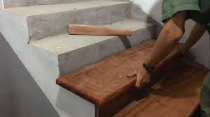 Building wood steps over concrete steps made a huge impact for our farmhouse front porch renovation. Amazing Technique Hardwood Processing For Stairs Build And Installation New Stairs Treads Youtube