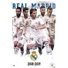 Check spelling or type a new query. Real Madrid Teamstars 2018 19 Poster Weiss Reinders