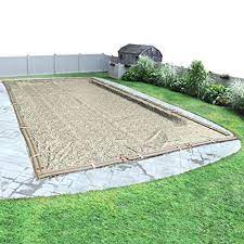 Robelle Desert Camo 16 Ft X 36 Ft Rectangular Solid In Ground Winter Pool Cover 531636r The Home Depot Winter Pool Covers Pool Cover Swimming Pools