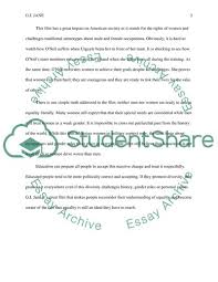 Reflective journaling is first about participating and observing before writing. Movie Reflection G I Jane 1997 Review Example Topics And Well Written Essays 500 Words