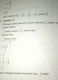 Tidak seperti pohon, sebatang bambu umumnya tidak memiliki kekerasan dan kekuatan yang seragam. Pak Adi Memotong Sebatang Bambu Menjadi Beberapa Bagian Pak Andi Akan Mengecat 2 Potongan Bambu Brainly Co Id