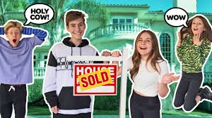 I Bought A 12 Million Dollar Tiktok Hype House My Crush Reacts Piper Rockelle Youtube