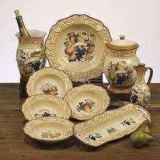 It was designed for afternoons in the sun! Tuscan Style Dinnerware Sets Pasteurinstituteindia Com