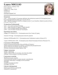 Modelli curriculum ufficiali forniti dalla commissione europea. Modello Curriculum Vitae Fisioterapista Esempio Cv Fisioterapia Livecareer