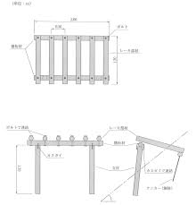 はしご 胴 木 基礎