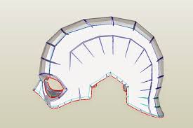 captain america costume helmet diy cardboard pepakura template captain america costume captain america costume diy captain america cosplay