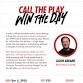 Call the Play, Win the Day with Jason Abrams event image