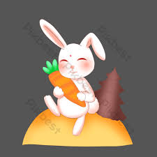 As far as feeding carrots to your baby bunnies is concerned, introduce these veggies in small quantities. Rabbit Eating Carrot Png Images Psd Free Download Pikbest