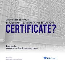 When employers use a third party to check someone's background, the fair credit reporting act (fcra) restricts what they are allowed to check, and how. Background Check International Bci On Twitter Save Yourself The Stress Of Travelling To Various Institutions To Get Your Verification Done You Can Now Verify Nigerian Educational Institutions Issued Credentials Online Via Https T Co Dbvfc3ixb2