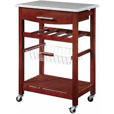 linon kitchen island with granite top