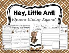 Hey little ant phillip m. 23 Hey Little Ant Activities Ideas Persuasive Writing 1st Grade Writing Opinion Writing
