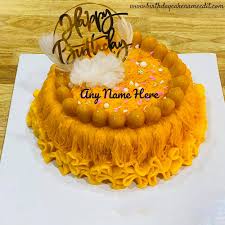 Check spelling or type a new query. Yellow Flowers Birthday Cake With Name Pic Edit