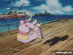 Out of curiosity, about how much weight is actually falling on him? Hisoka S Card House Falling On Make A Gif