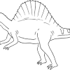 Dinosaurs free to color for kids. 1
