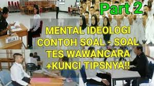 We did not find results for: Contoh Soal Soal Mental Ideologi Wawancara Full Tips Saran Kuncinya Part 2 Youtube