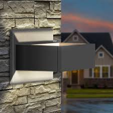 Modern forms pandora 7 high bronze led outdoor wall light. Inowel Wall Light Outdoor Led Wall Mount Lamp Modern Wall Sconce Lighting Lantern Fixture Dark Grey Aluminum Lights For Porch Front Door Garden Yard Patio Ip54 Waterproof 7 5w 240lm 3000k