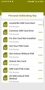 Download apk for android with apkpure apk downloader. Puk Sim Code Unlock For Android Apk Download