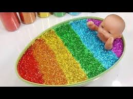Let's take a bath with baby doll shower ball and play with kinder joy surprise eggs toysenjoy & subscribe, thanks~ toypudding #babydollbathtoy #berenguer #sh. Baby Doll Bath With Surprise Eggs And Washing Machine Toys Play Youtube Surprise Eggs Toys Learning Colors Glitter Slime