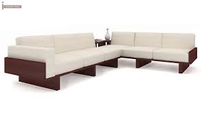 Audrey 6 Seater L Shape Corner Sofa Set Mahogany Finish Great Discount Price Audrey 6 Seater L Shape Corner Sof Corner Sofa Set Corner Sofa Design Sofa Set