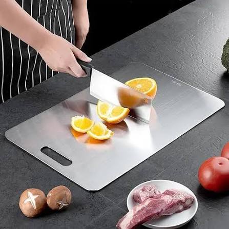 Tabla De Picar Acero Inoxidable 40cm X 30cm, Espesor 1.2mm | Cuotas sin interés