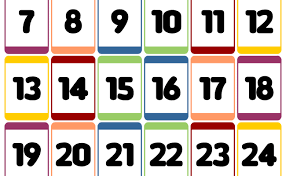 printable number cards 1 30 free printable numbers otosection