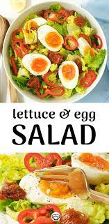 Lettuce Egg Salad Recipe Vegetarian Recipes Healthy Vegetarian Recipes Easy Easy Healthy Recipes