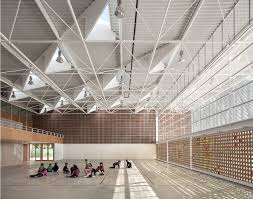 Gallery Of Escola Gavina Gradoli Sanz 3 Roof Architecture Architecture Architecture Building