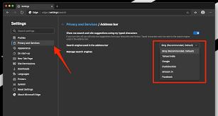 How To Change Search Engine In Edge On Computer In 2020 Search Engine Engineering Top Search Engines