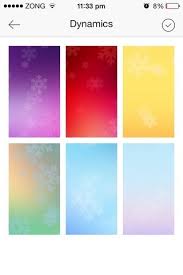 wallpapers in ios 7 with idynamic