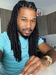 Front Braided Dreadlocks For Men Dreadlock Styles Mens Braids Hairstyles Dreadlock Hairstyles For Men