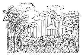 Select a coloring page category: Corona Coloring Sheets Where The Mountains Are Jana Lam Hawaii