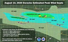 How iowa's derecho has torn cities apart. August 10 2020 Derecho