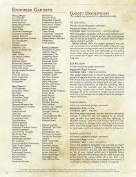 D D 5e Homebrew Engineer Class Preview Home Brewing D D Dnd Classes