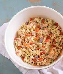 My mom always made her macaroni salad with miracle whip and it was delicious. Classic Macaroni Salad Easy Homemade Macaroni Salad Recipe