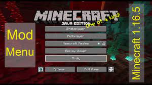 Modmenu is a great mod especially if you want to see which mod you have in minecraft when you use . Mod Menu V1 16 9 For Minecraft 1 16 5 Youtube
