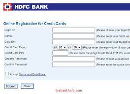 How to check hdfc credit card expiry date online. How To Do Hdfc Credit Card Registration Online