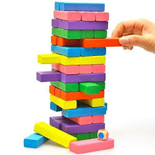 Find deals on products in toys & games on amazon. Jenga Game Tower Colourful Building Block At Rs 200 Set Toy Building Blocks Id 23118808748