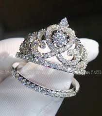 Crown Style Engagement Rings Awesome Crown Wedding Rings Topaz Women Crown Wedding Ring Engagement Crow Topaz Wedding Ring Crown Wedding Ring Silver Crown Ring