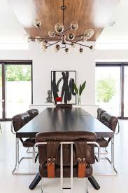 Pretty Modern Brown Leather Dining Chairs Contemporary Wood Dining Table Leather Chrome By Contemporary Wood Dining Table Wood Dining Table Eclectic Furniture