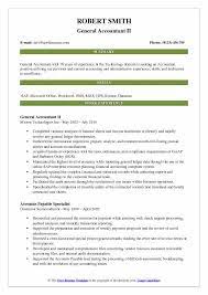 Accountant job description position title: General Accountant Resume Samples Qwikresume