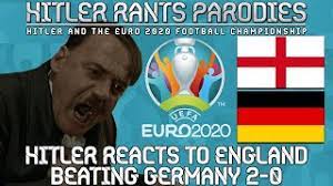 Hitler Reacts To England Beating Germany 2 0 Youtube