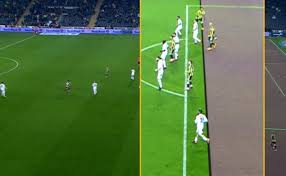 Yardımcı hakem kemal yılmaz ilk etapta bayrağını kaldırdı ve ofsayt kararı verdi. Fenerbahce Akhisarspor Macinda Sayilmayan Gol Pozisyonu
